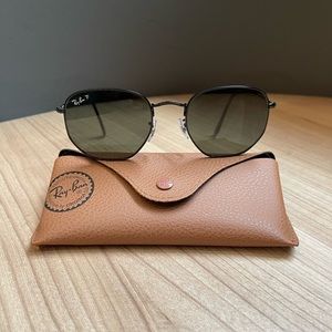 Ray-ban hexagonal sunglasses polarized